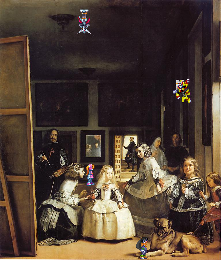 Las Meninas by Diego Velazquez