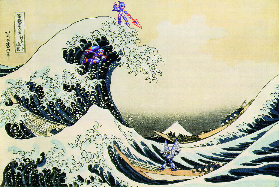 The Great Wave by Katsushika Hokusai