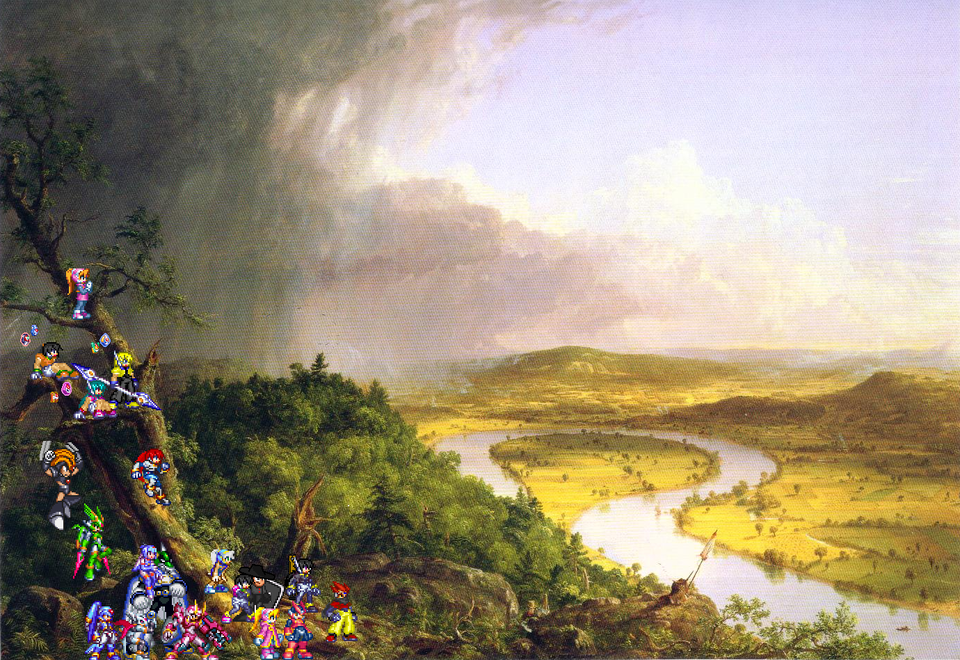 The oxbow by Thomas Cole