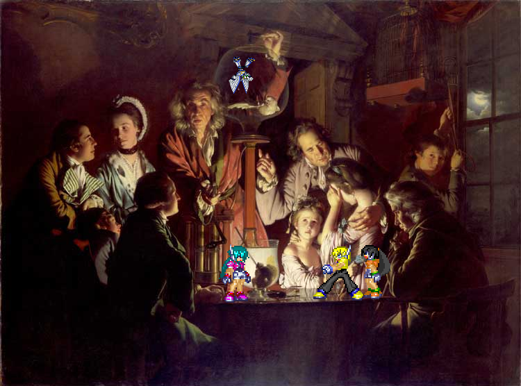 An Experiment On A Brid In The Air-Pump by Joseph Wright