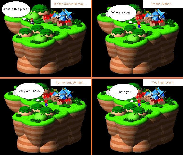Fourth wall is broken, fuck bees...