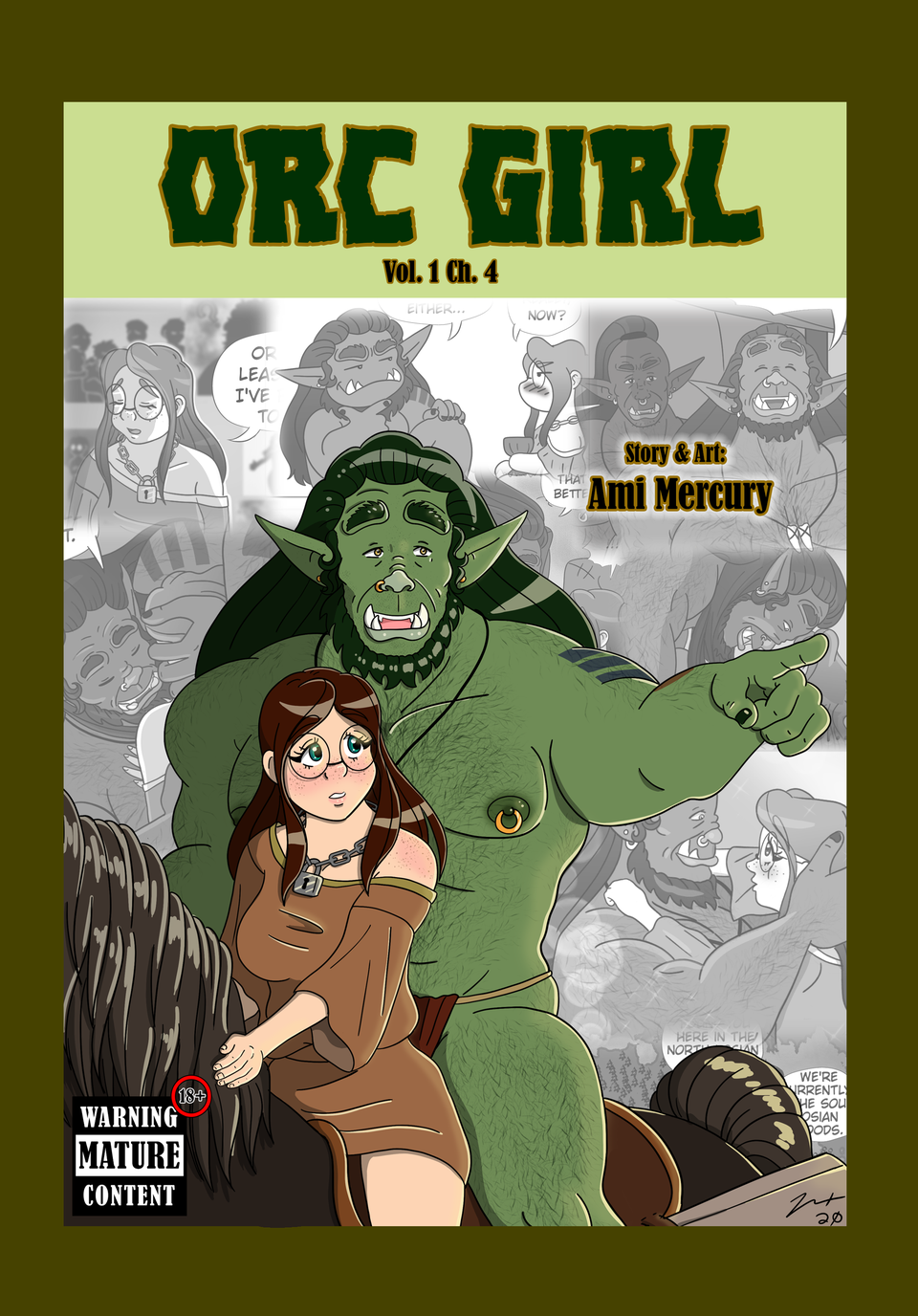 Orc Girl Chapter 4 Cover