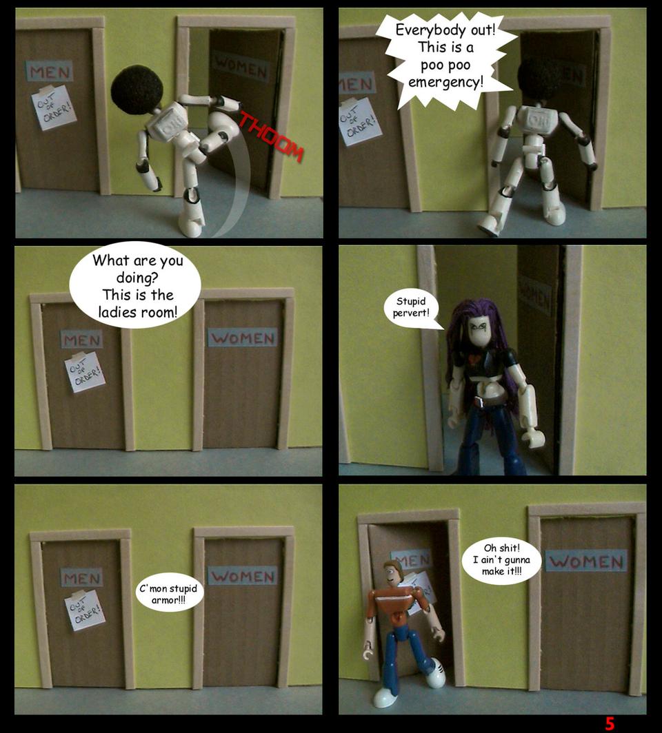 New Story Page 5 (When you gotta go...)