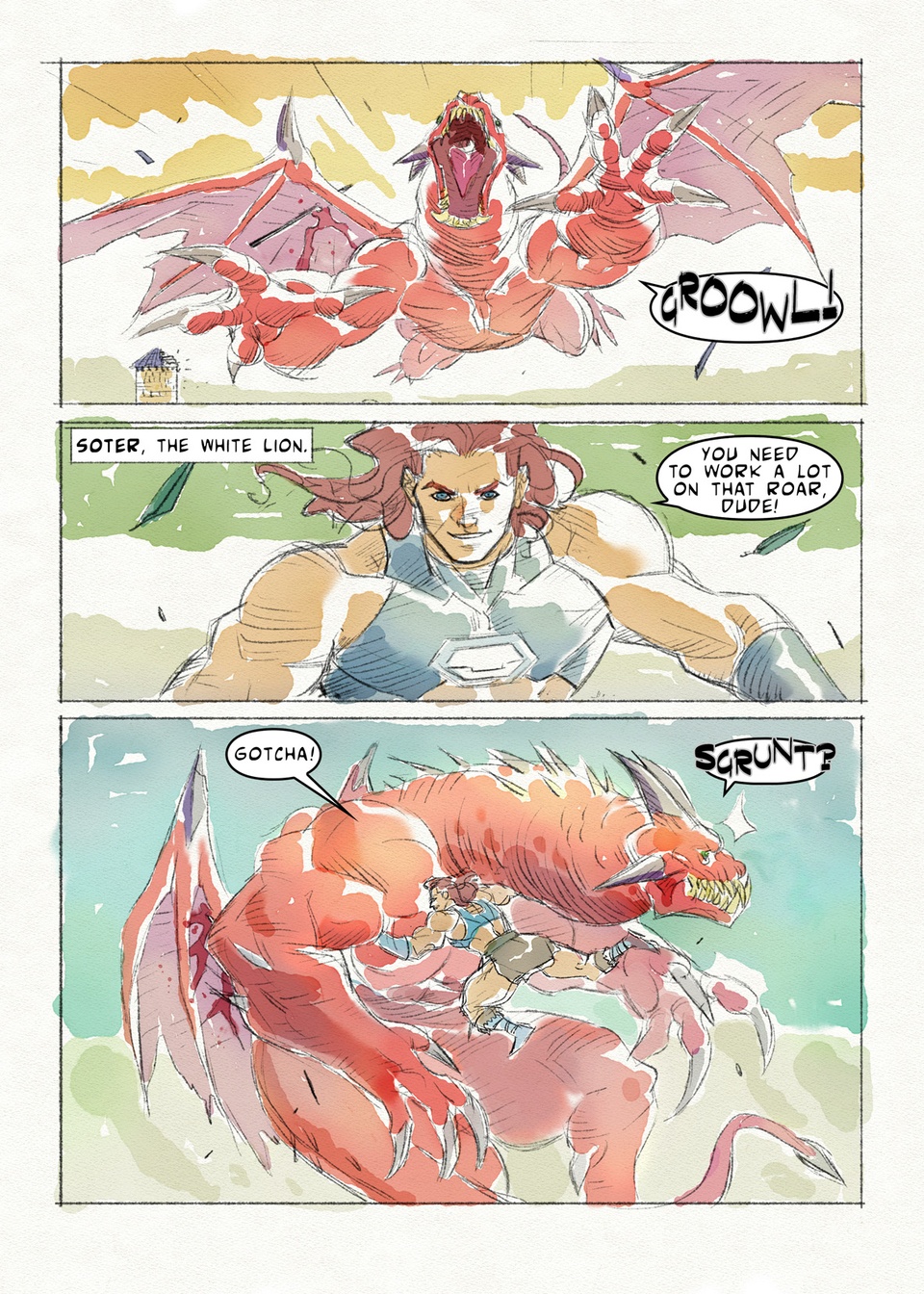 The White Lion #00 page 6