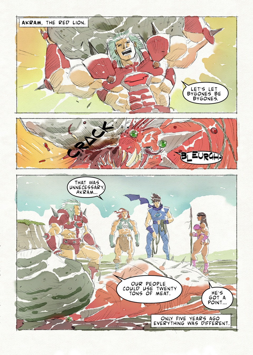 The White Lion #00 page 8