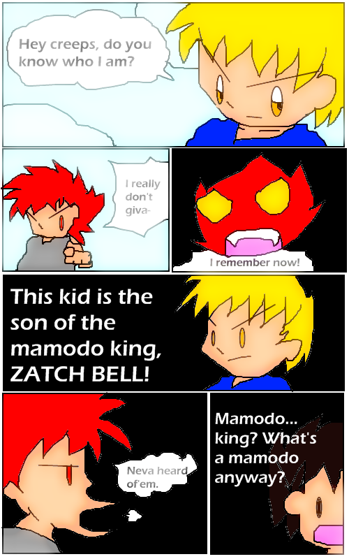 page 8: Heir to the Mamodo King... what is a Mamodo king anyway?