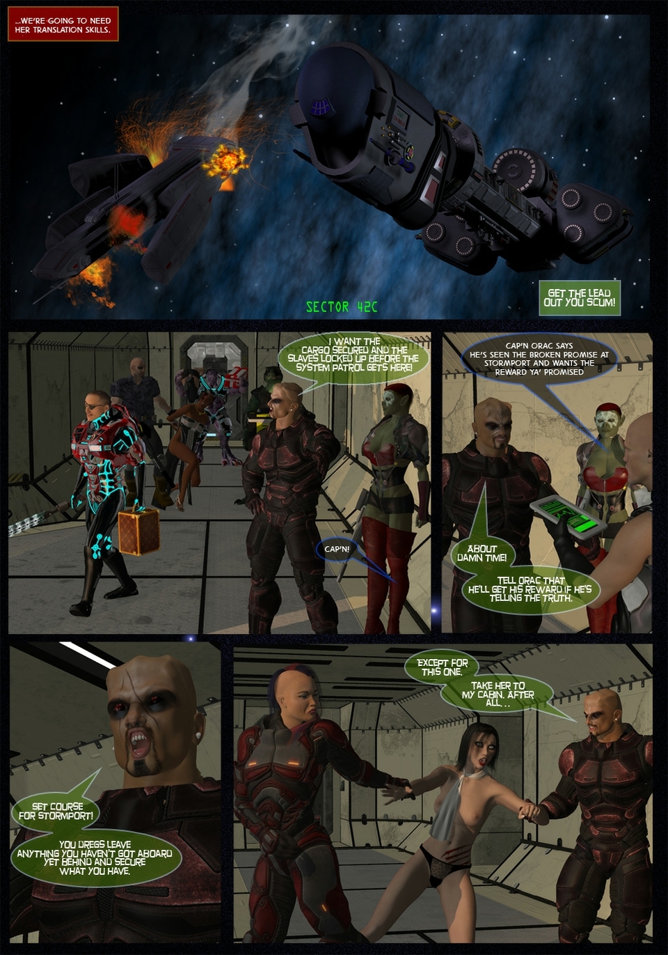 Voyage of the Proken Promise - Issue 5, Page 9