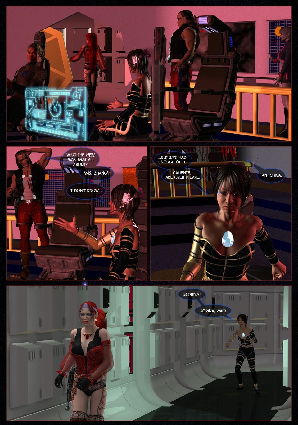 Voyage of the Proken Promise - Issue 8, Page 3 - Zee's Had Enough