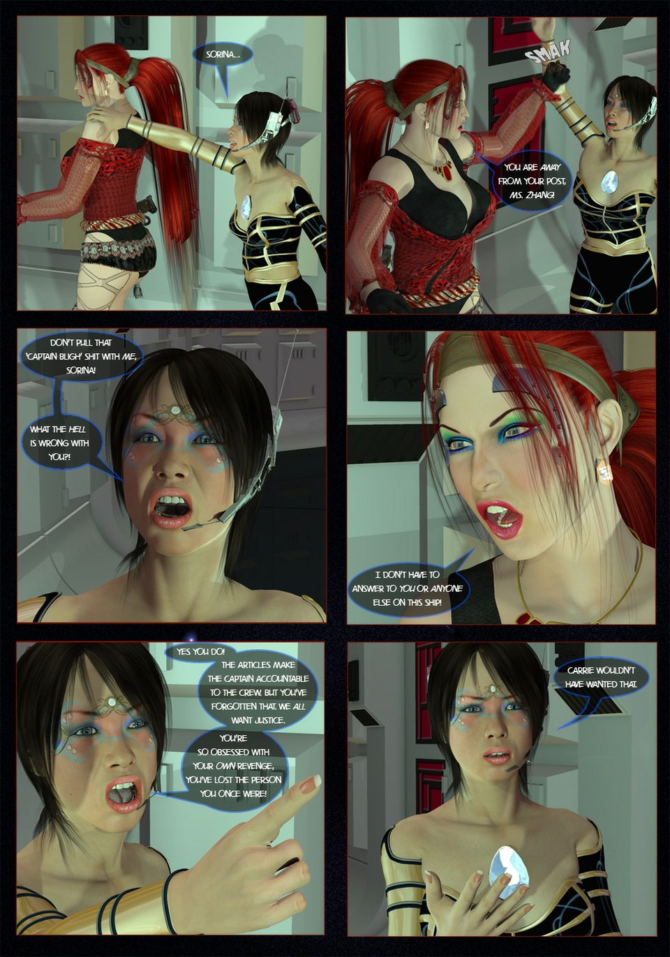 Voyage of the Proken Promise - Issue 8, Page 4 - Obsession is Ugly