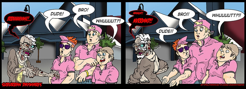 Suburban Daymares 001