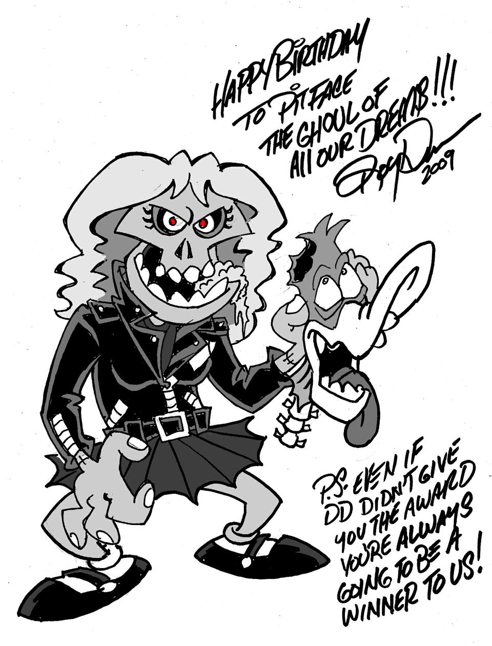 BIRTHDAY PRESENT FROM ROY DUNCAN!