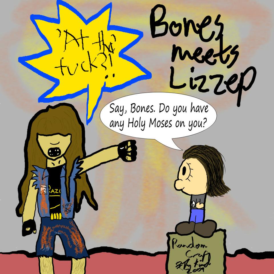 Bones meets Lizzep