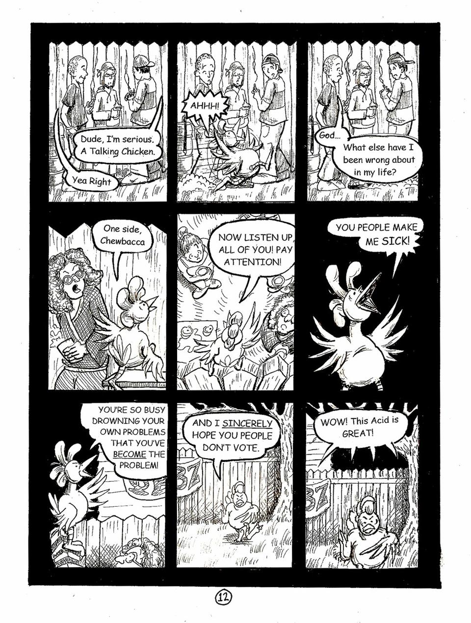 Angry Chicken #2 pg. 12