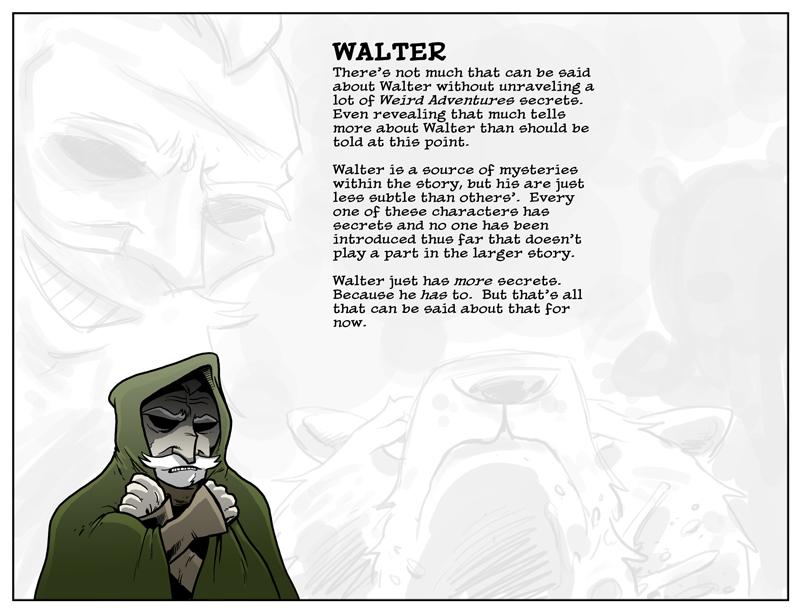 Bonus Materials 4: Chapter Two Sketchbook - Walter