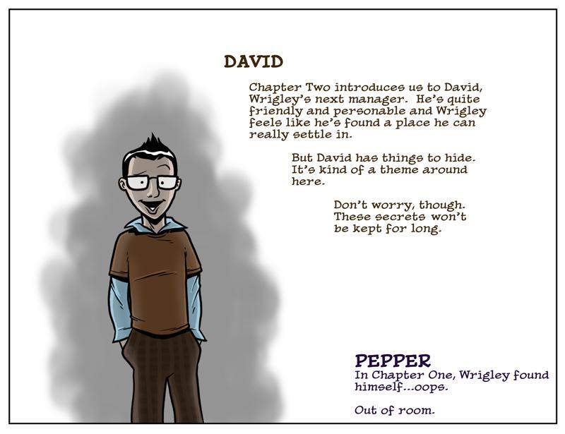 Bonus Materials 6: Chapter Two Sketchbook - David and Pepper