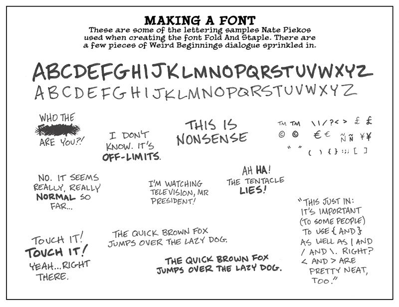 Bonus Materials 15: Making A Font