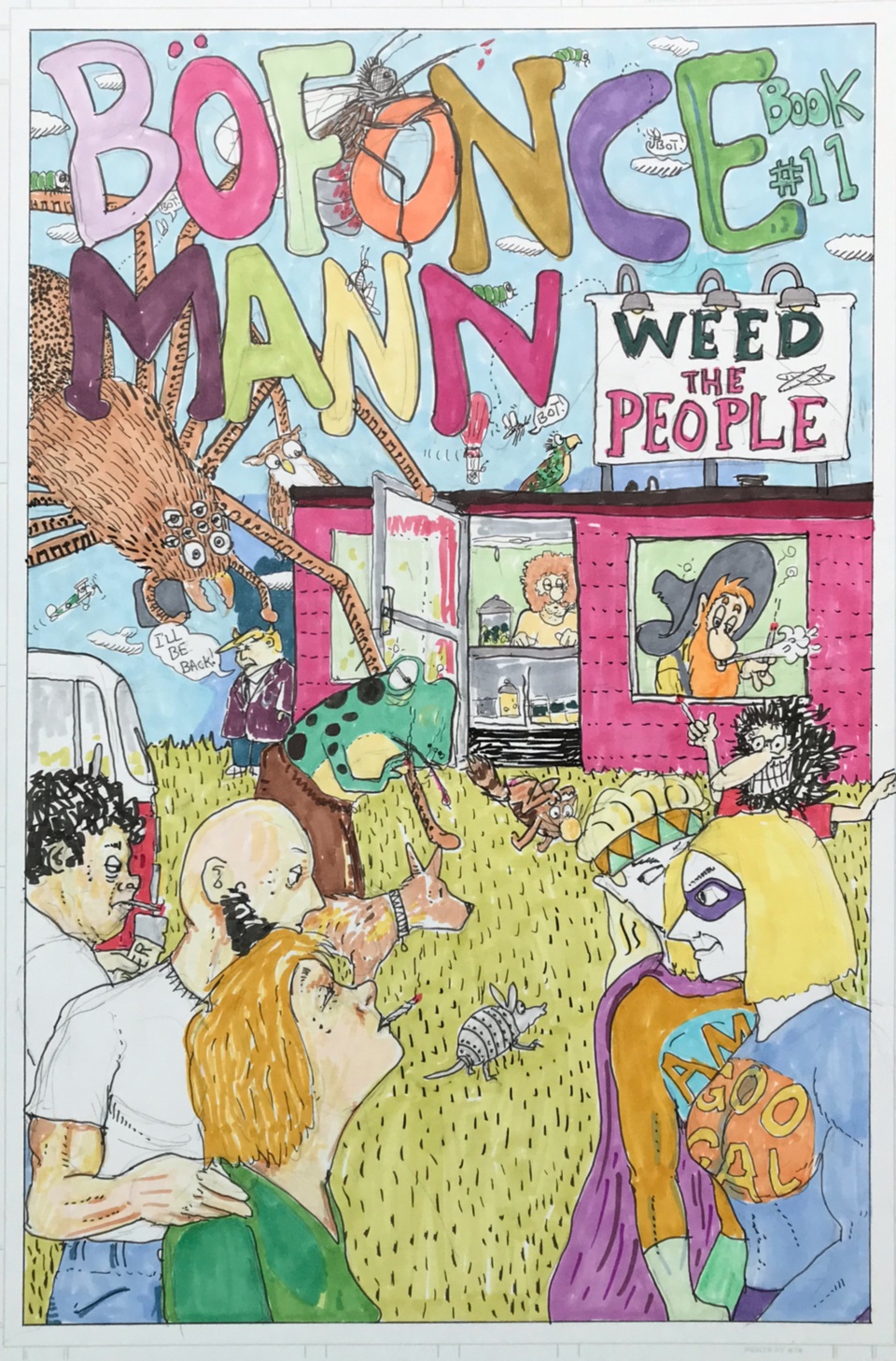 Cover book 11 “WEED THE PEOPLE”