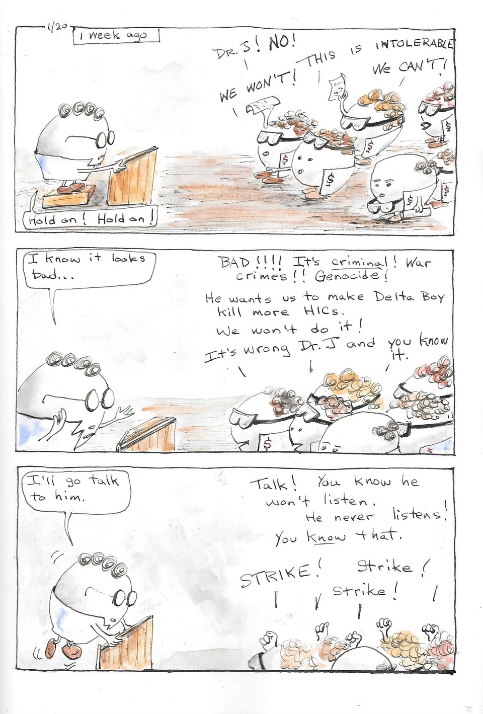 page 70 one week ago