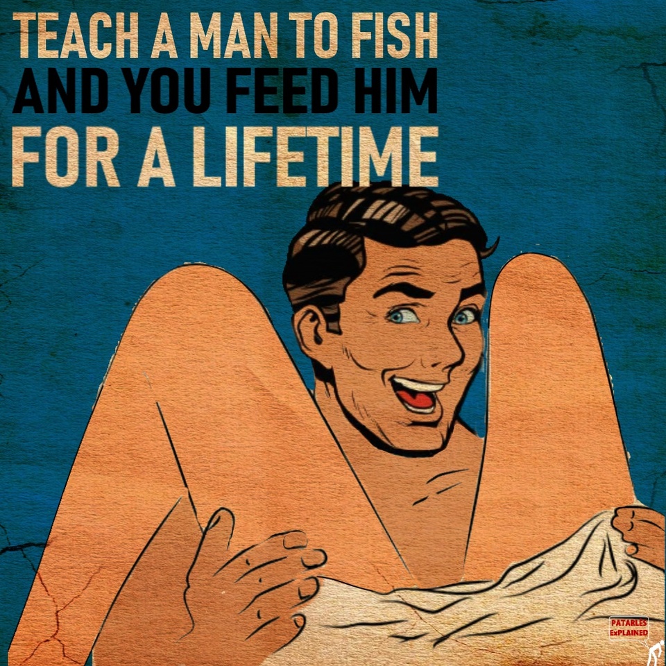 teach a man to fish