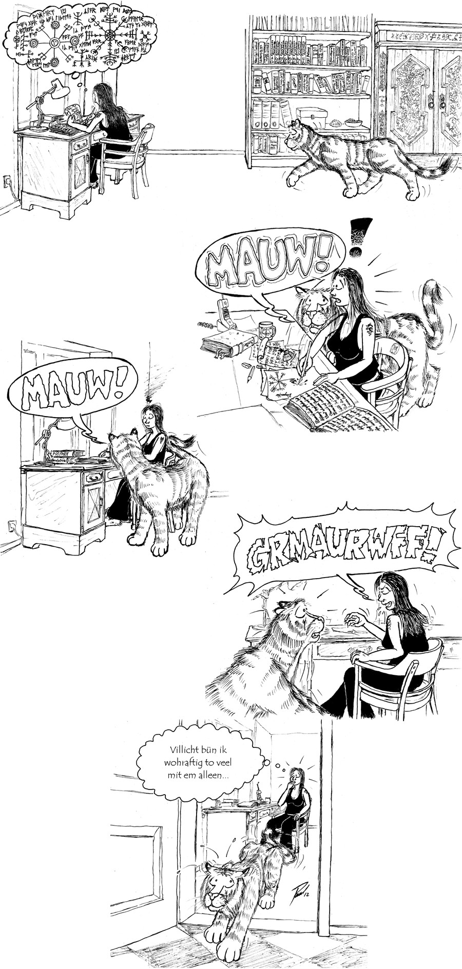 Muttst blots mit jem snacken könn'...