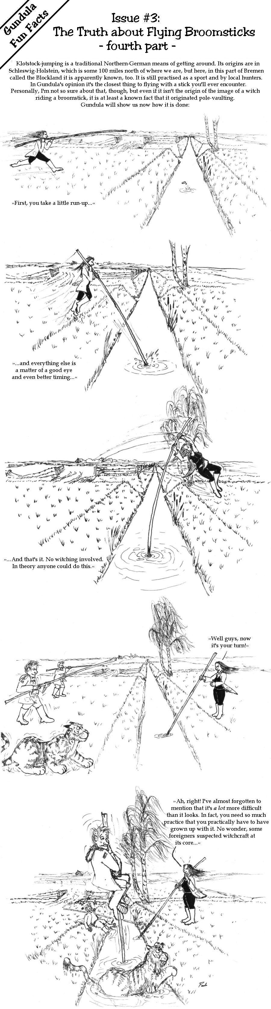 Gundula Fun Facts III - Flying Broomstick / Klotstock-Jumping Pt. 4/4