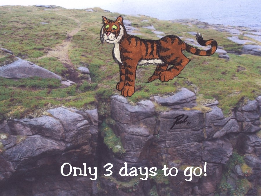 Countdown: Three Days to Go