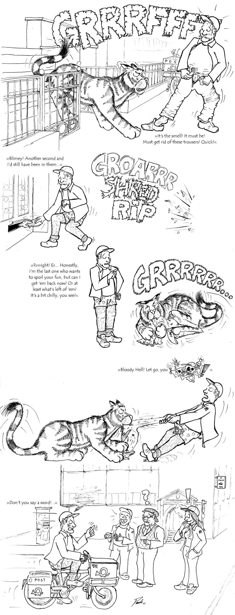 Hope he doesn't catch a cold!