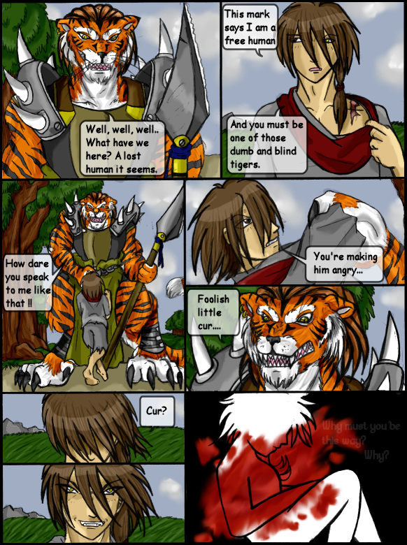Chapter 1: Page 3 - The Cur Fights Back