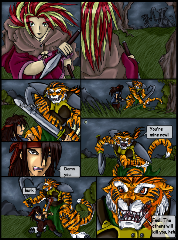 Chapter 1: Page 6 - Sword Fight in the Night