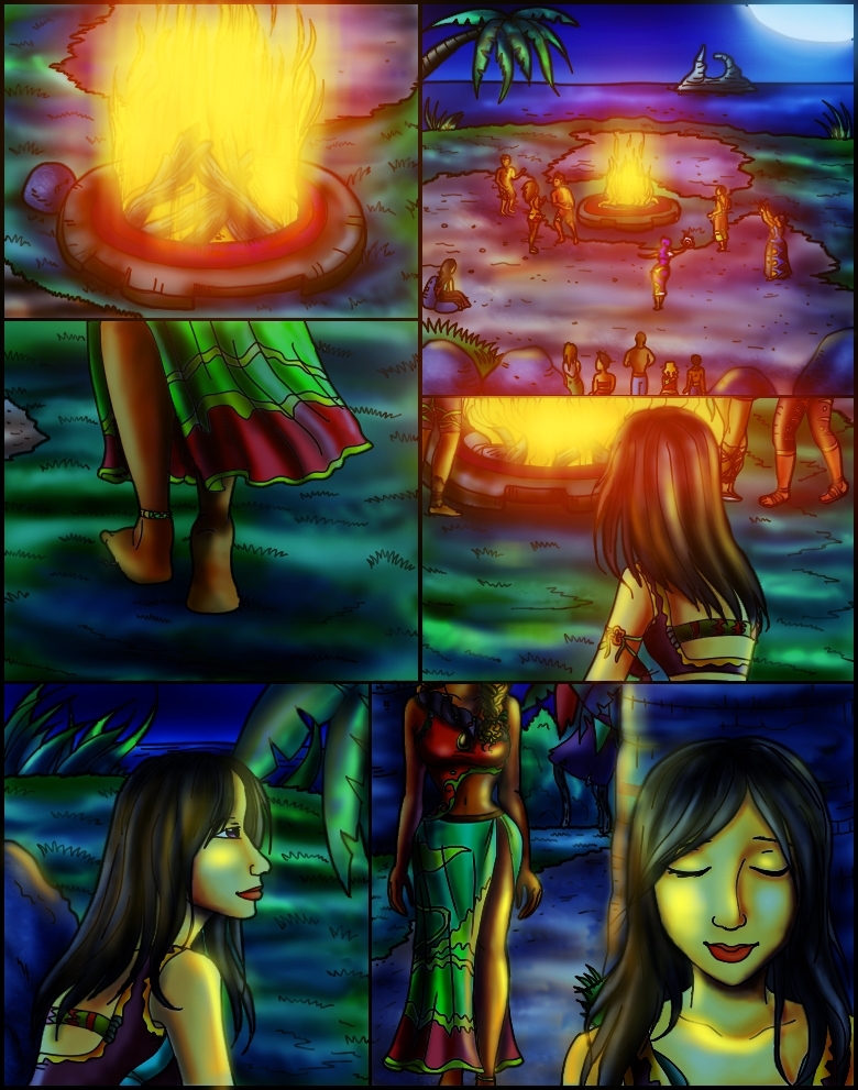 Page 3 - By the Light of the Bonfire
