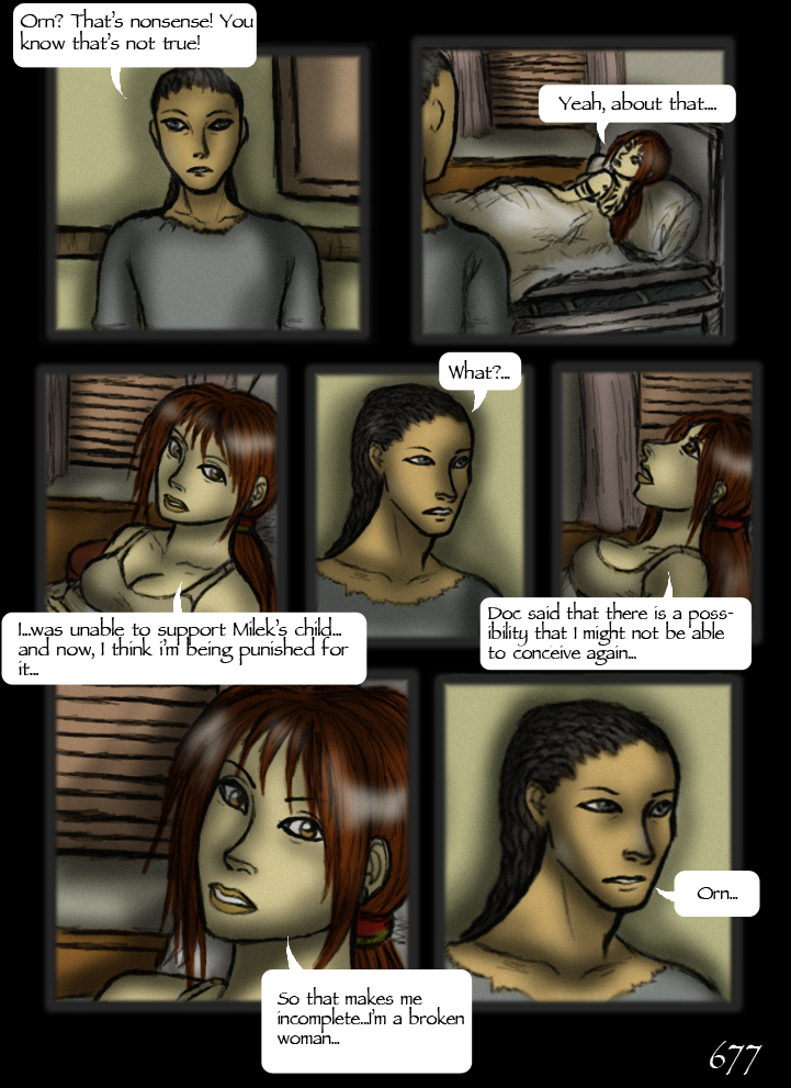 A Broken Woman