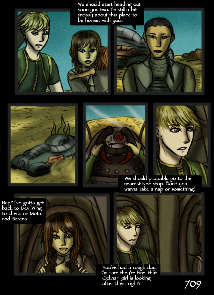 Head to the rest stop