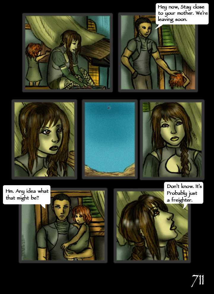 Disturbance in the sky