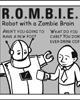 Go to 'R O M B I E  Robot with a Zombie Brain' comic