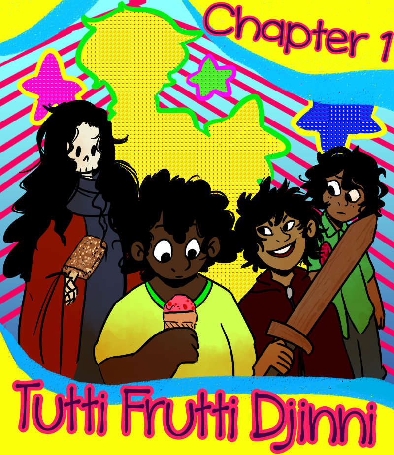 Tutti Frutti Djinni Title