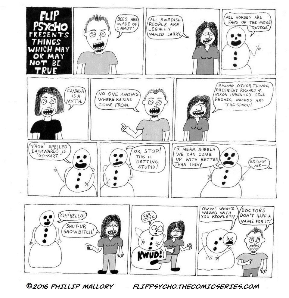 Things Which May Or May Not Be True