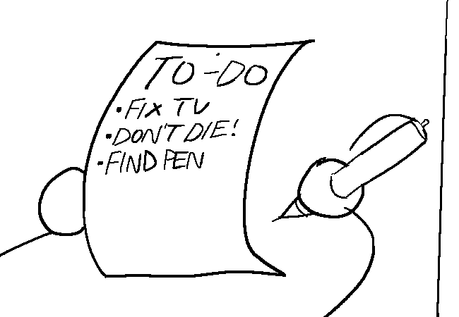 Andy: Expand To-Do List.