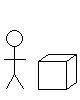 Stickman and Cube