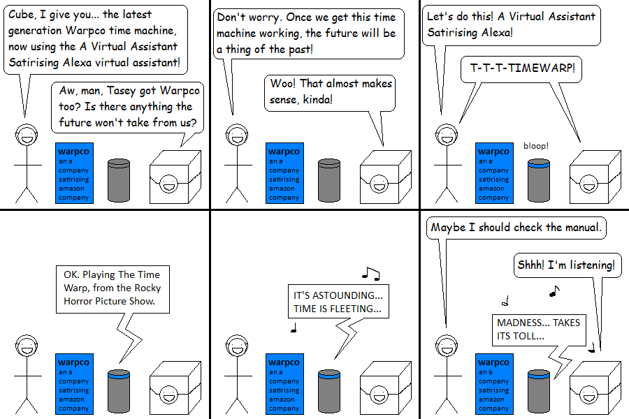 Unboxing Day. Or, Sticko's Modern Life: Static Cube #14.