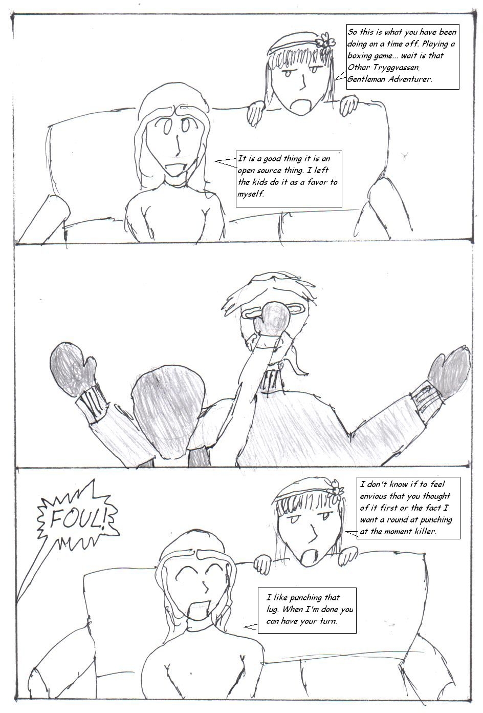 Scene change: Punch Othar! part 2