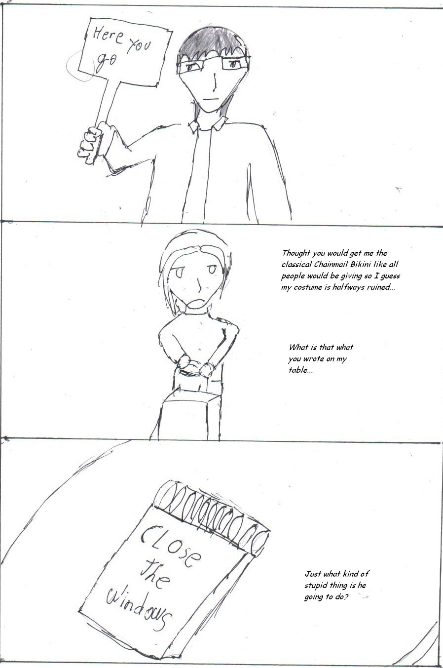 another 2 part gag