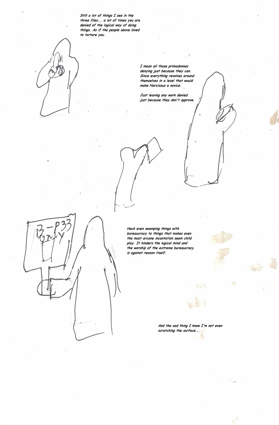Despair doodles part troix
