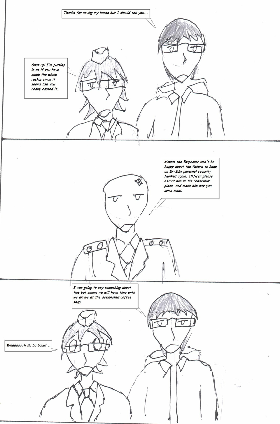 Well I am not meaning Zenigata here...