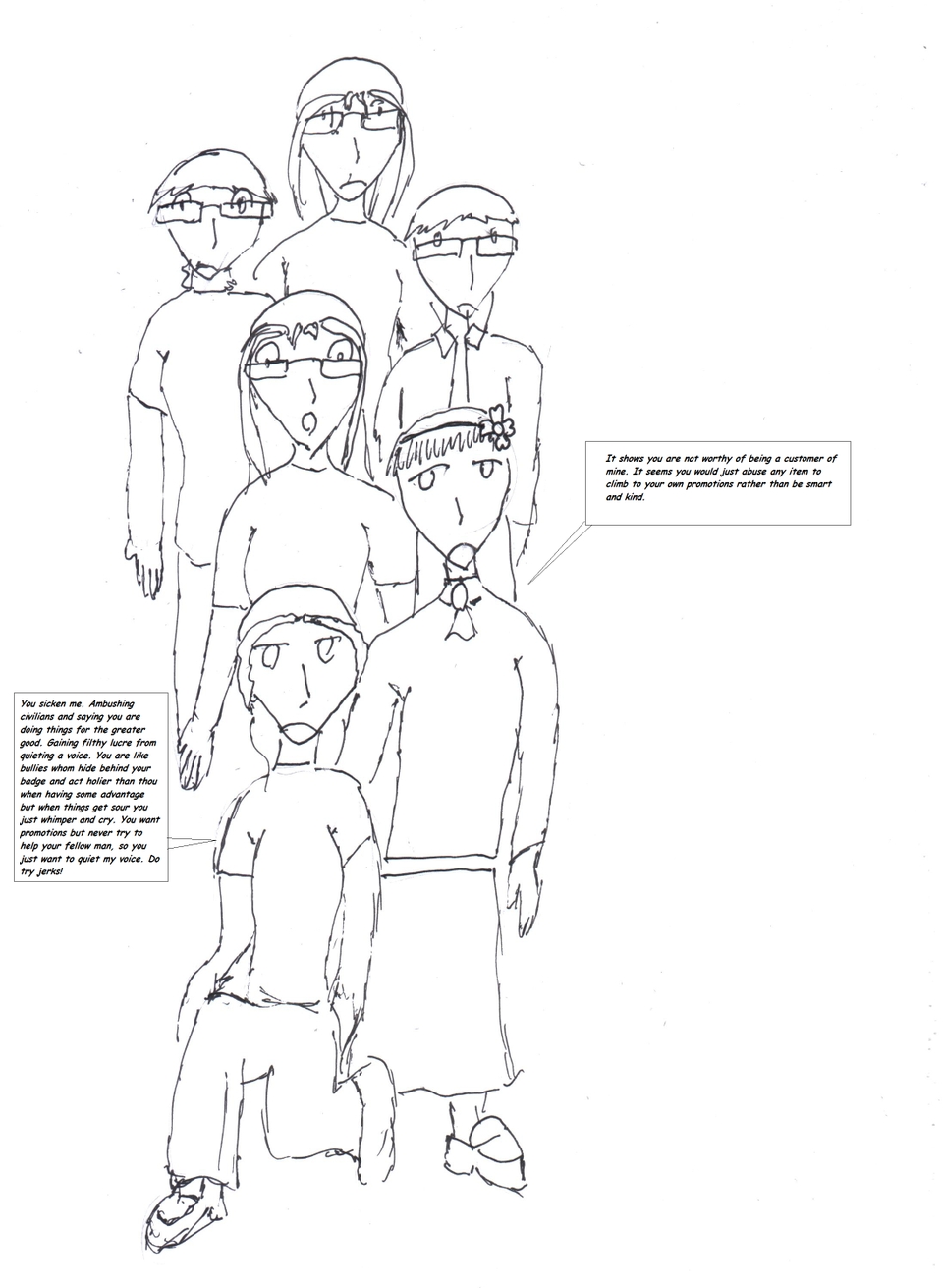 Bullies behind badges