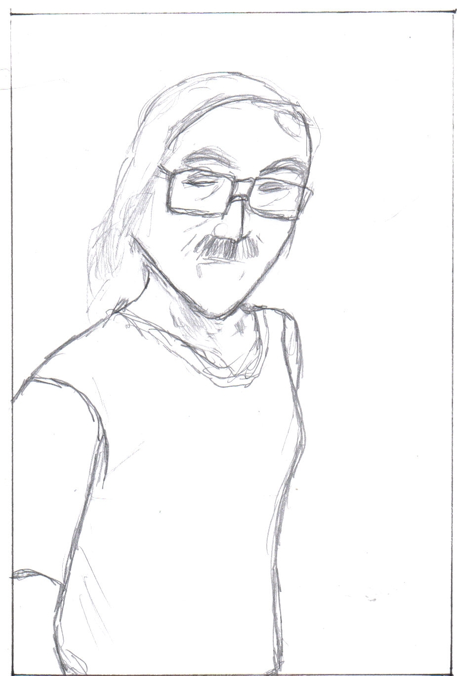 Please wait: Mr Terashima Portrait