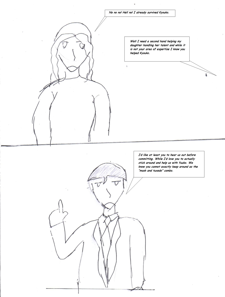 Personally I'd prefer to have Tuxedo Neko