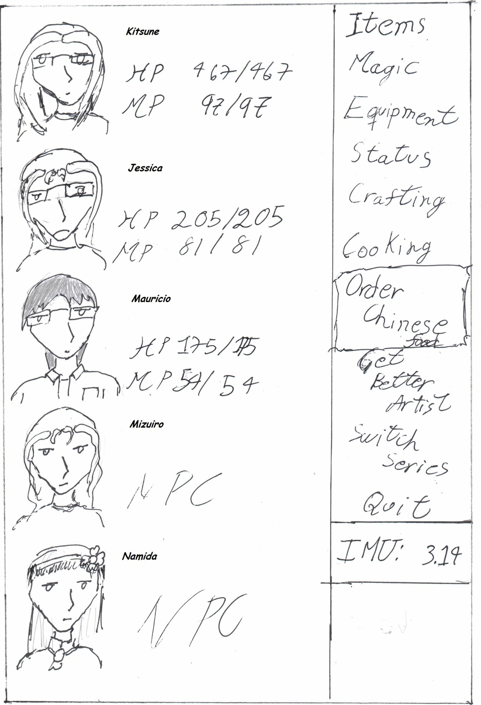 Bonus page: Bios Menu