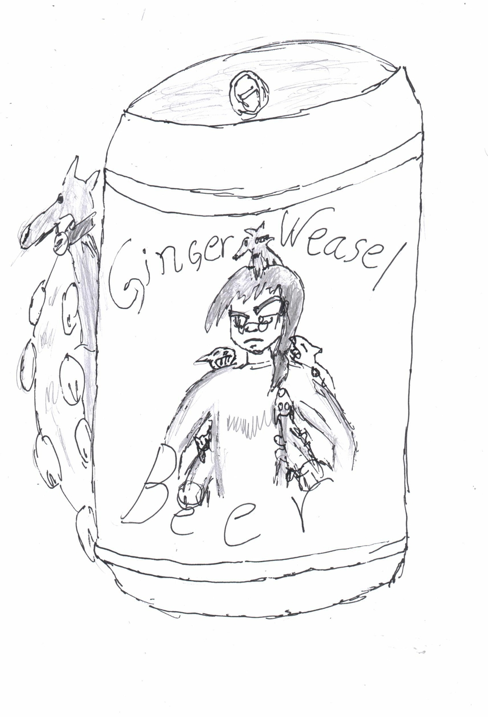 Please Wait: Ginger Weasel Beer