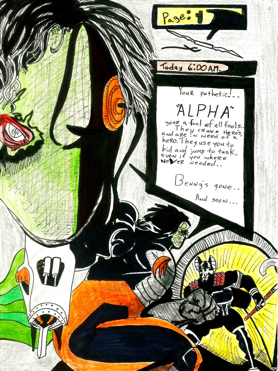 ALPHA page No.one