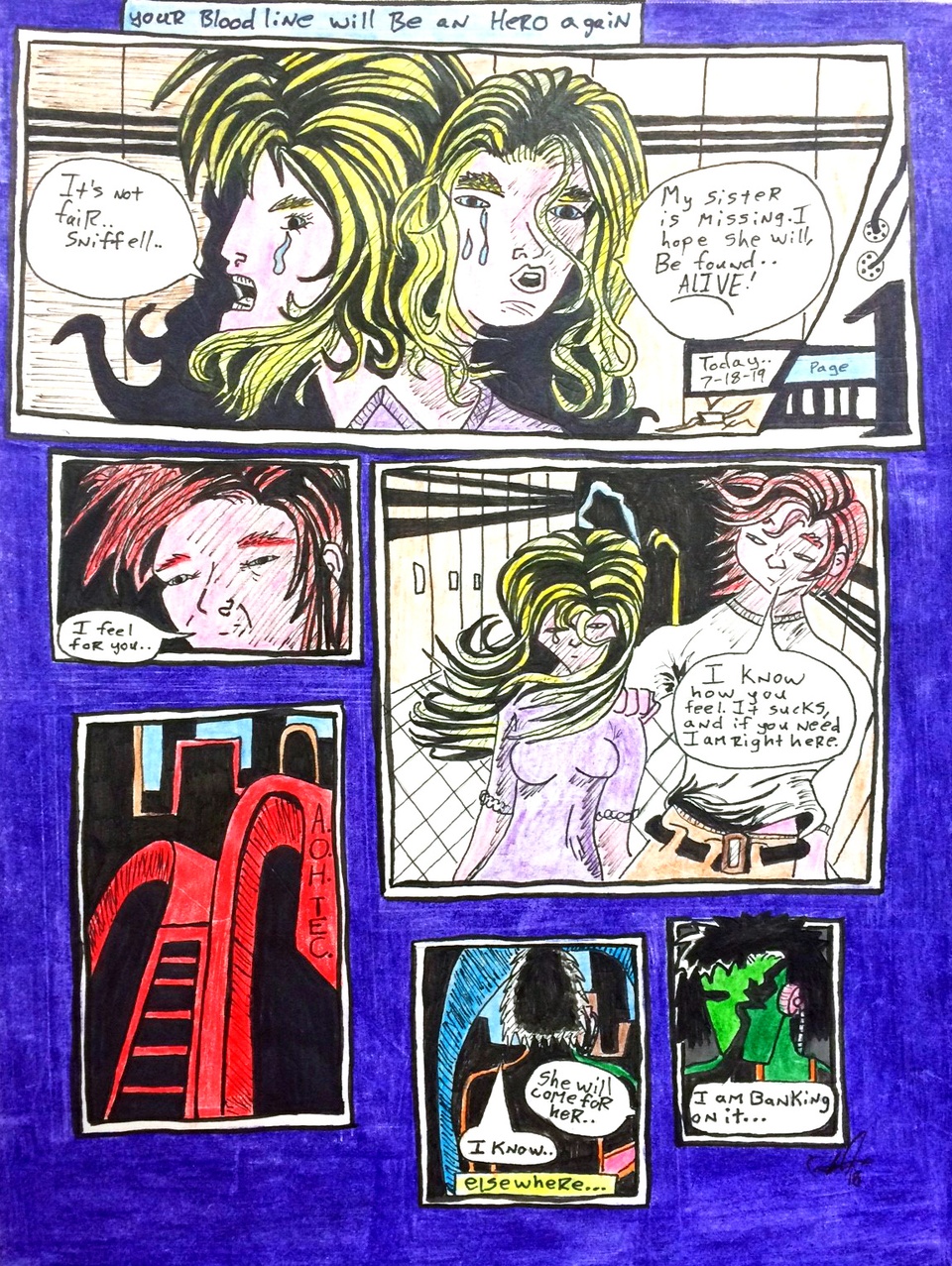 page one of ALPHA No.1